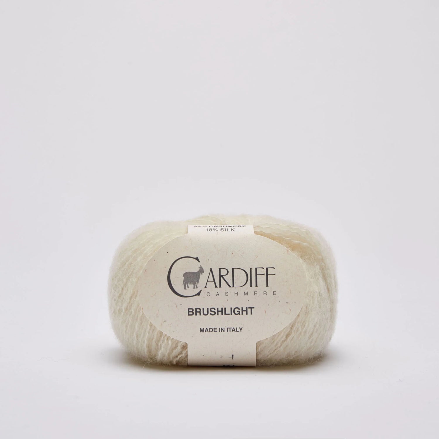 Cardiff Cashmere | Brushlight | White (101)