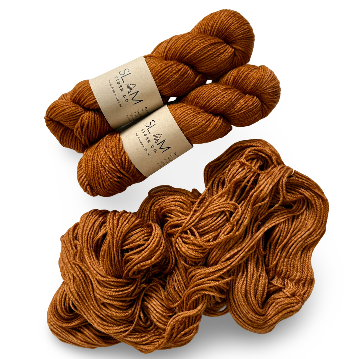 Slam Fiber Co. | Dk Sock | Rust