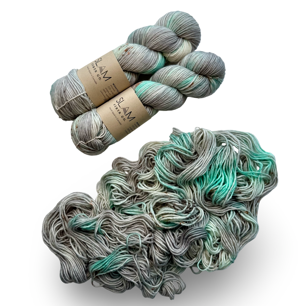 Slam Fiber Co. | Worsted Single Ply | Marlette