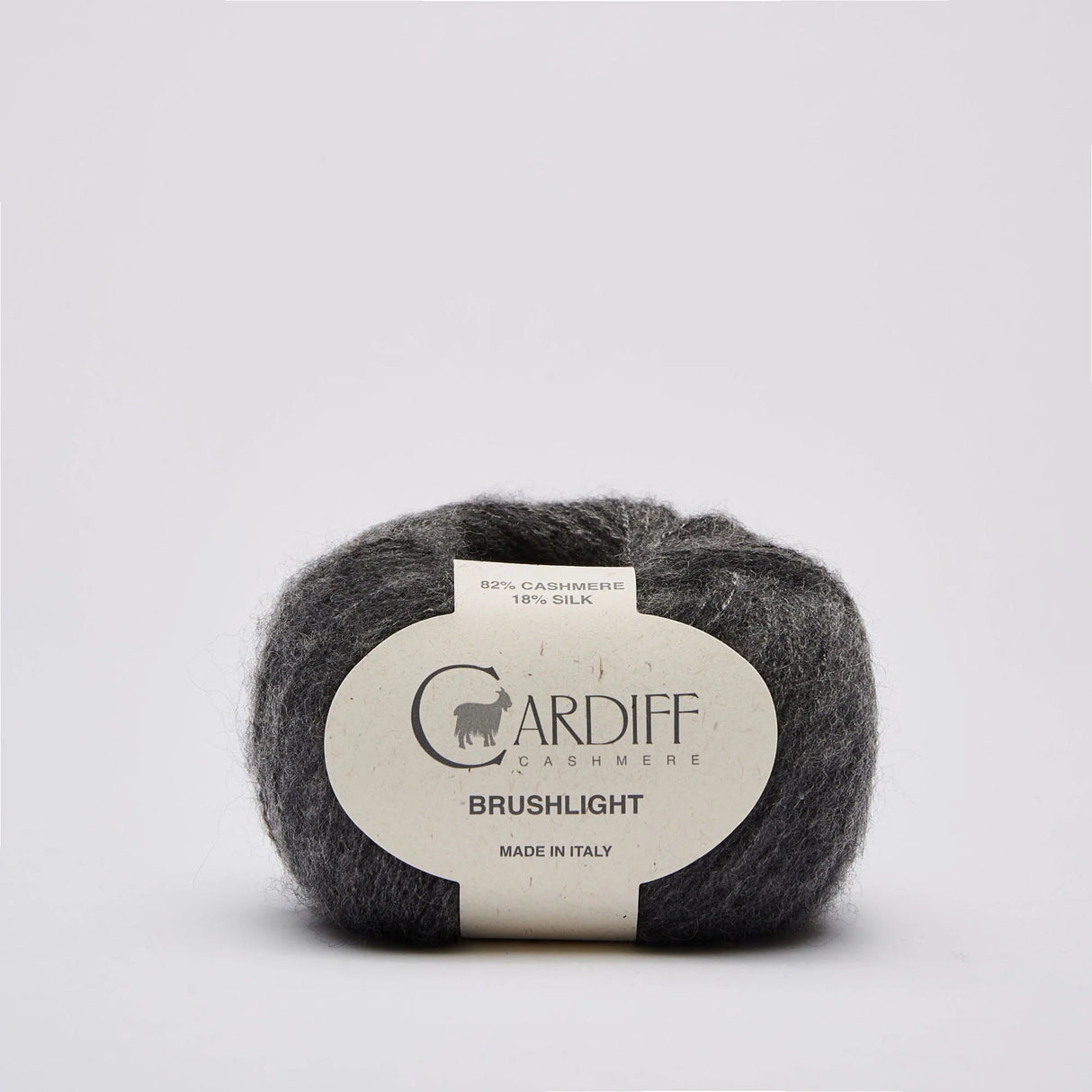 Cardiff Cashmere | Brushlight | Grey Mel (105)