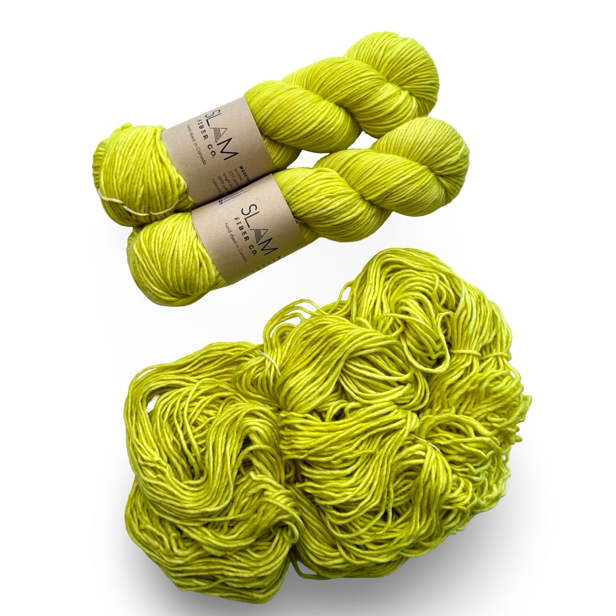 Slam Fiber Co. | Worsted Single Ply | Firefly