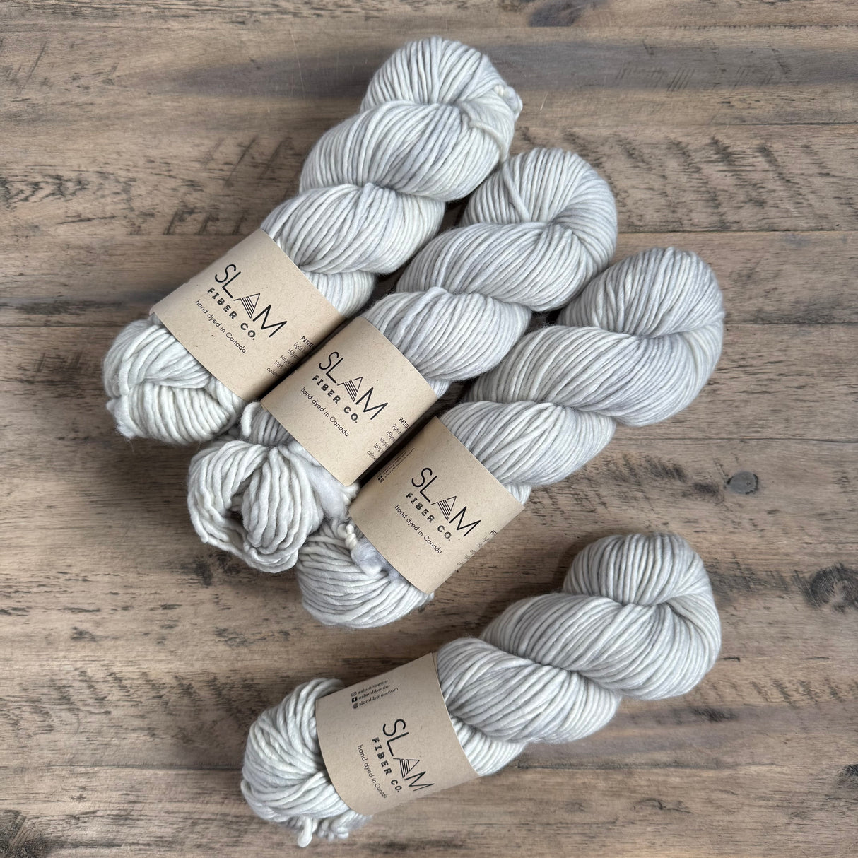 Slam Fiber Co. | Petite Plush | Dirty White