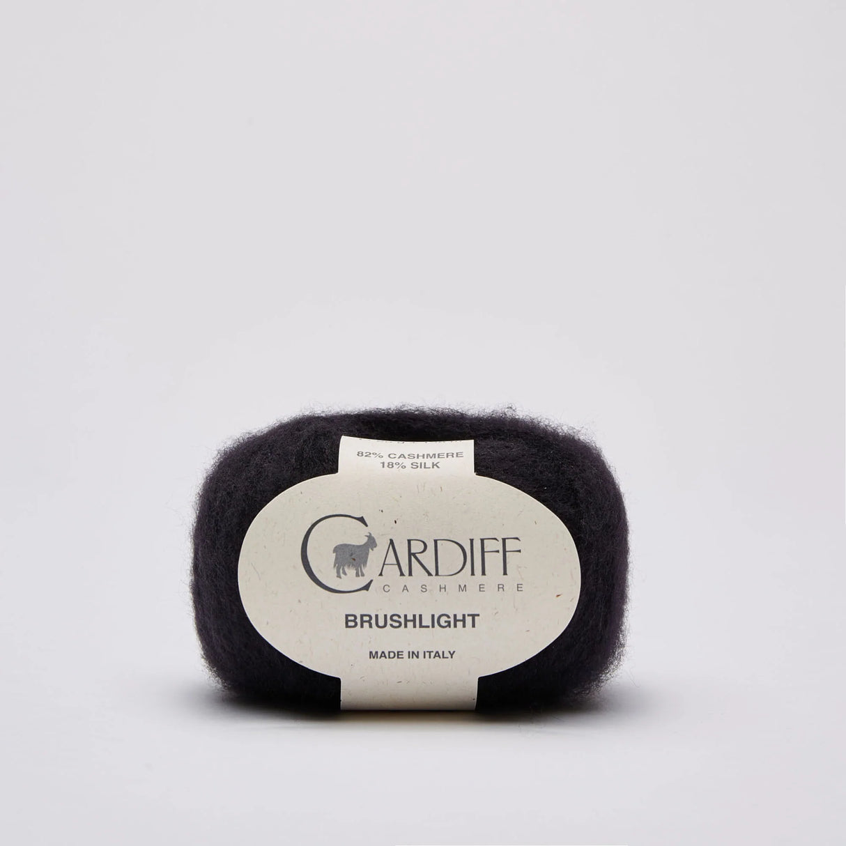 Cardiff Cashmere | Brushlight | Black (110)