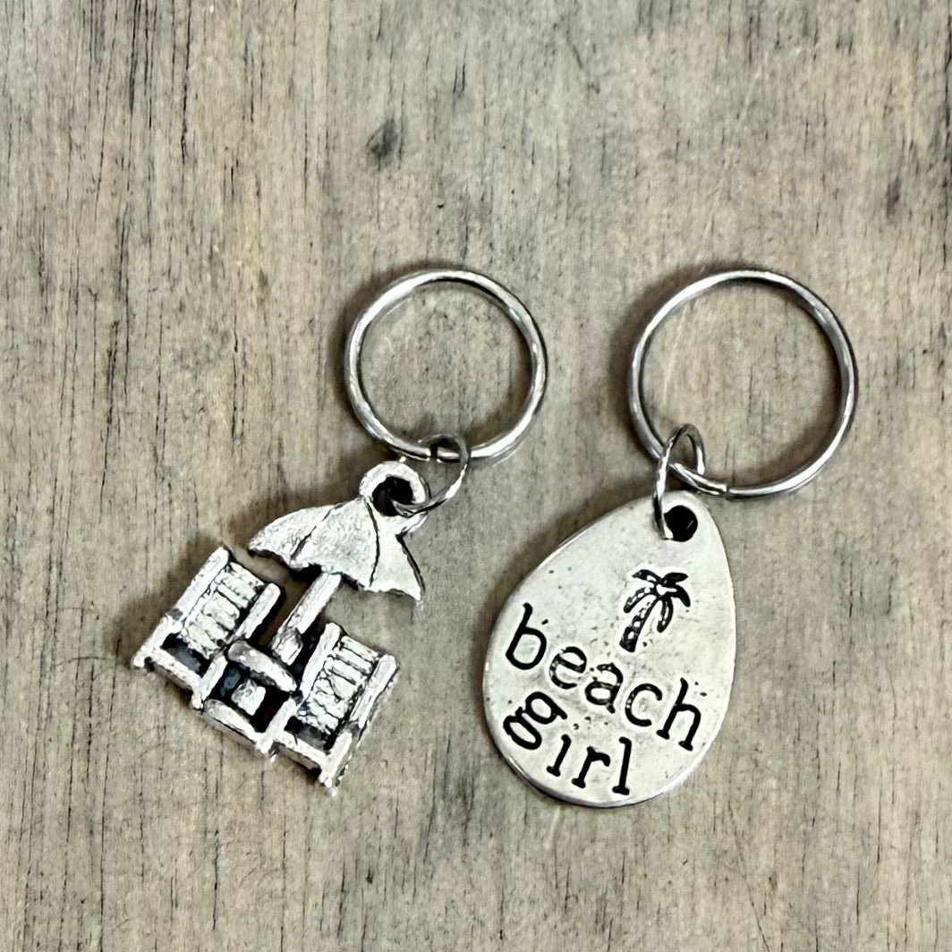Southpaw Stitch Markers | Beach Girl