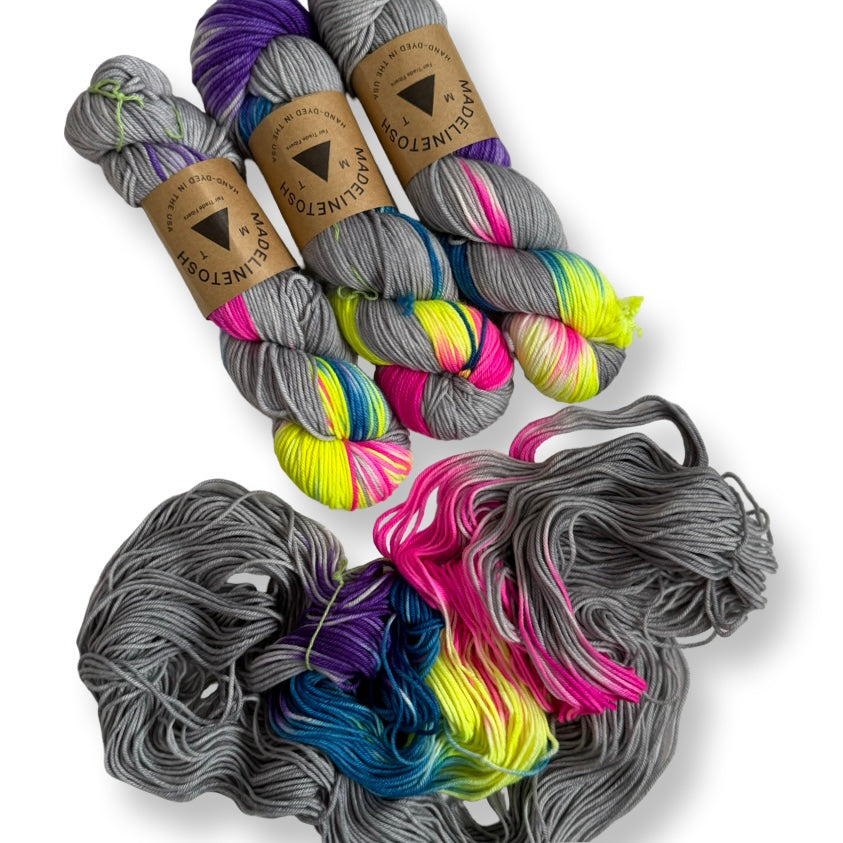Madelinetosh Vintage | Cloudy With A Chance Of Rainbows