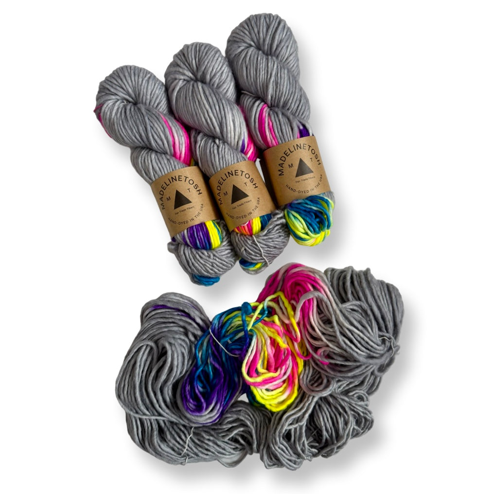 Madelinetosh A.S.A.P. | Cloudy With A Chance Of Rainbows