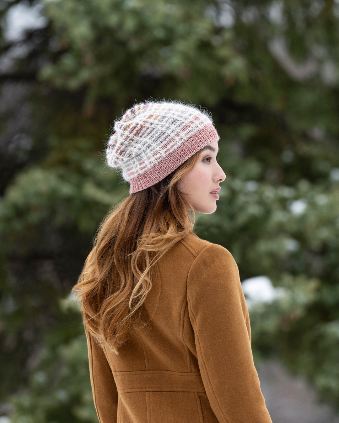 Malabrigo Holiday Kit | Entramado Hat & Cowl Set