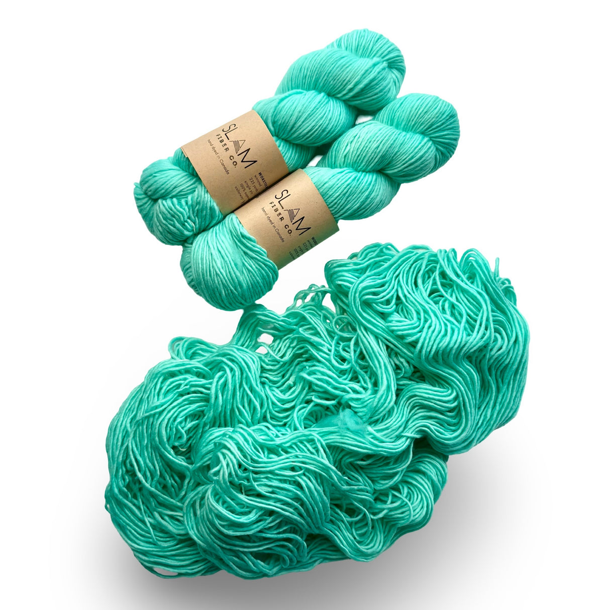 Slam Fiber Co. | Worsted Single Ply | Calm