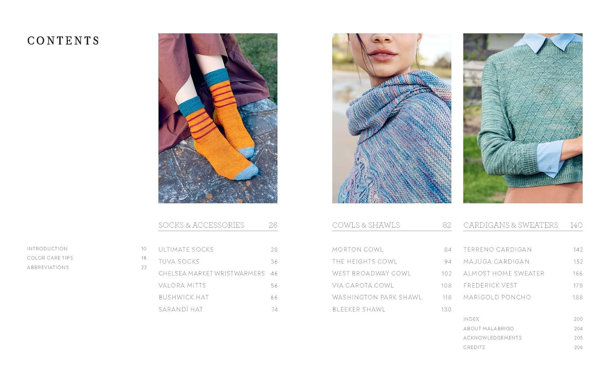 Malabrigo Timeless Knits | Pattern Book