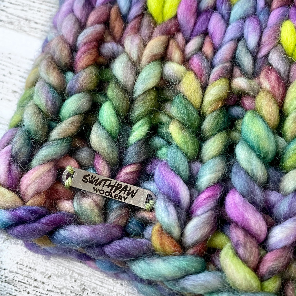 Adult Luxury Hand Knit Merino Wool Hat | Winterfell | Apple Green