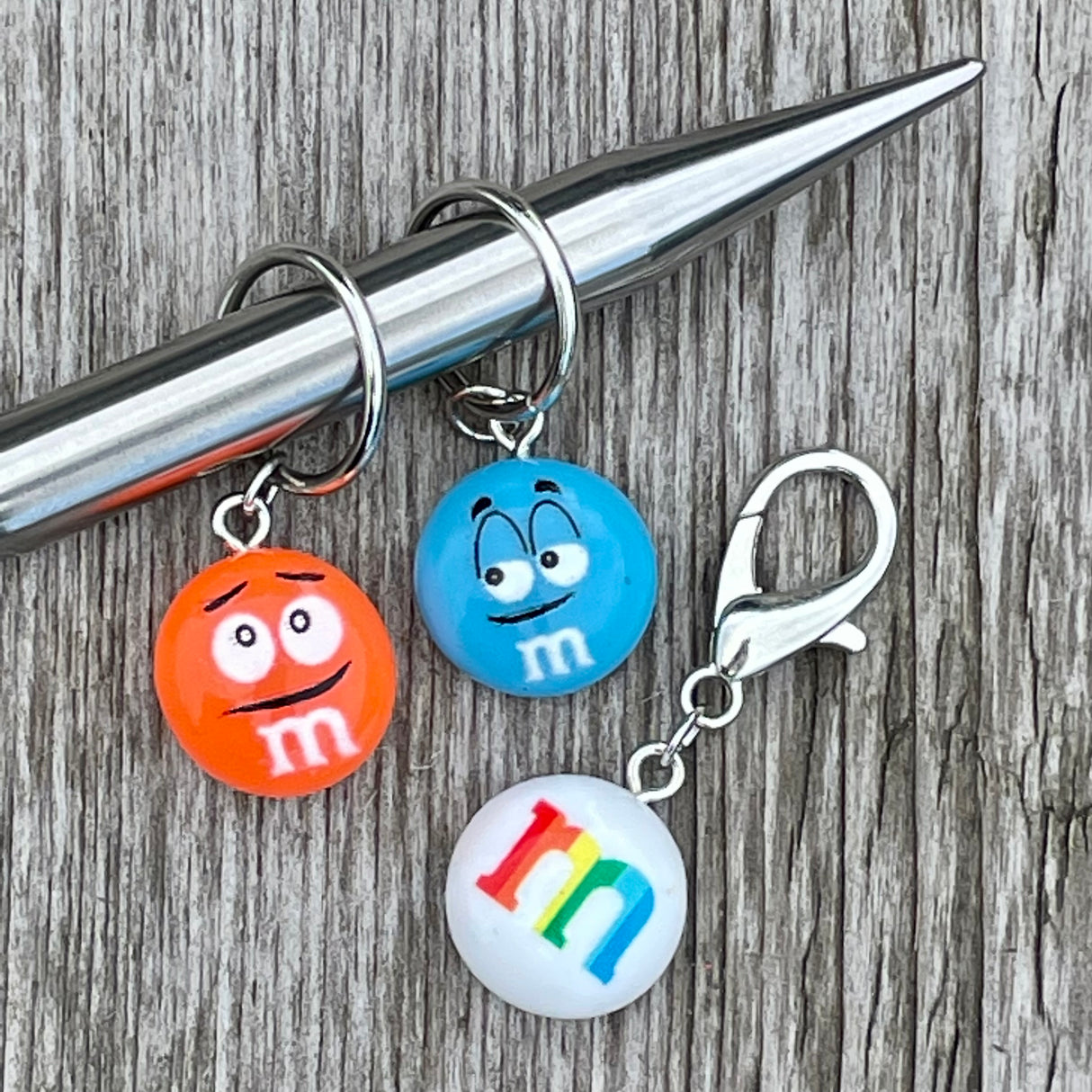 Southpaw Stitch Markers | M&M's