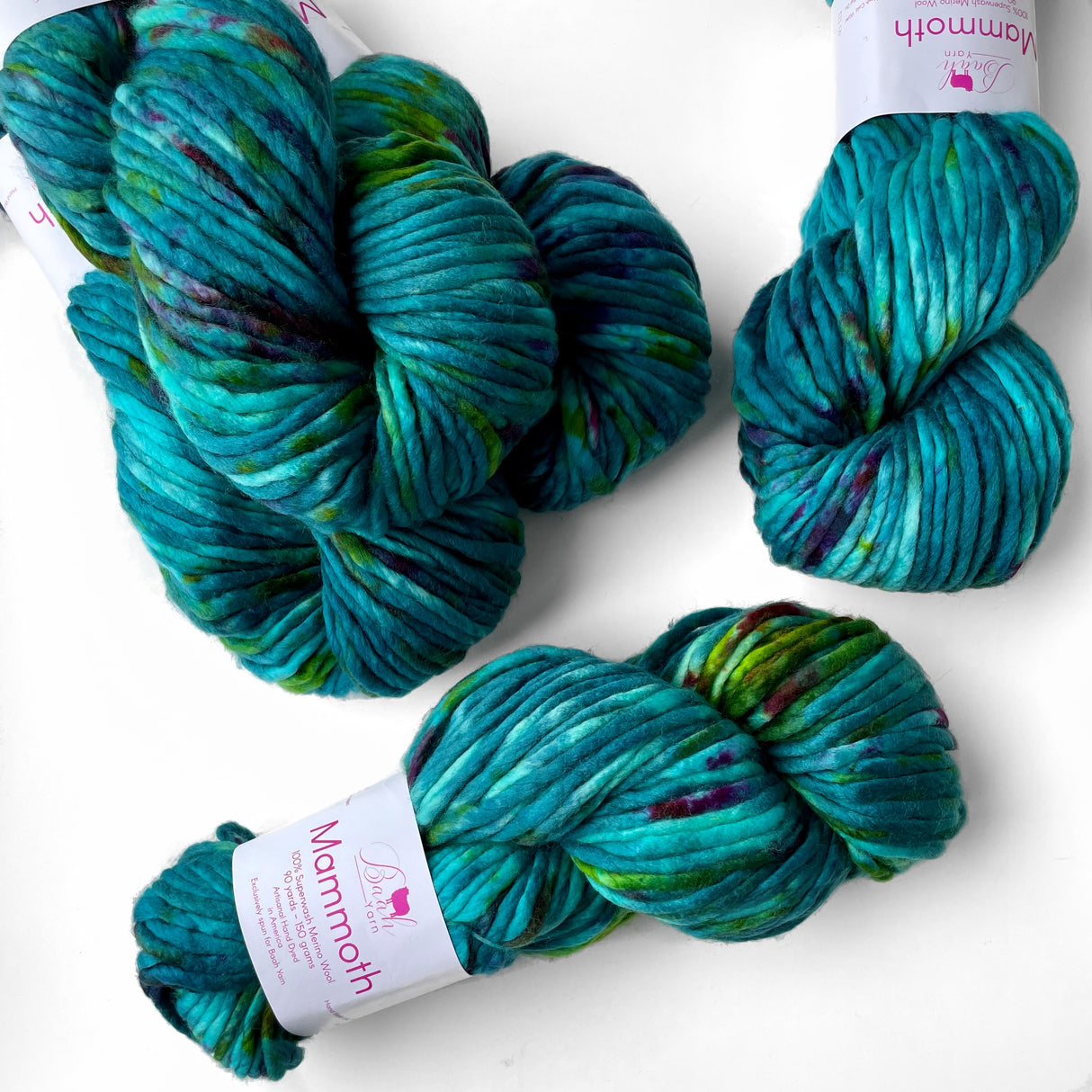 Baah Yarn | Mammoth | Light My Sapphire