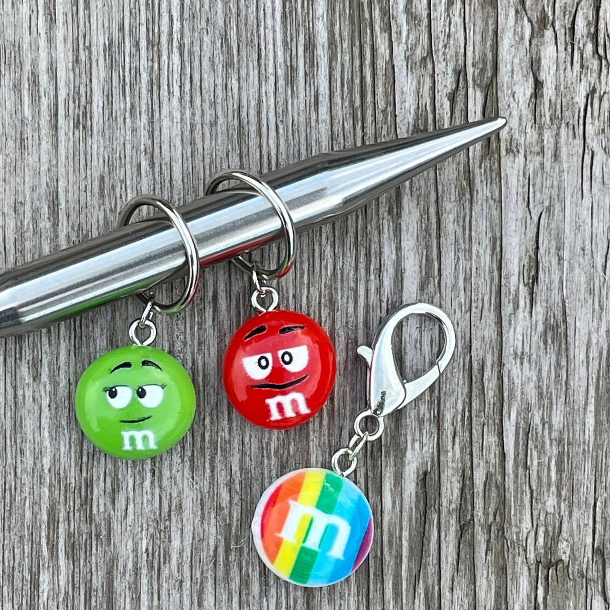 Southpaw Stitch Markers | M&M's