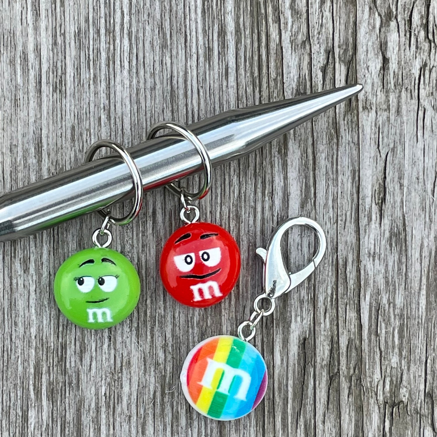 Southpaw Stitch Markers | M&M's