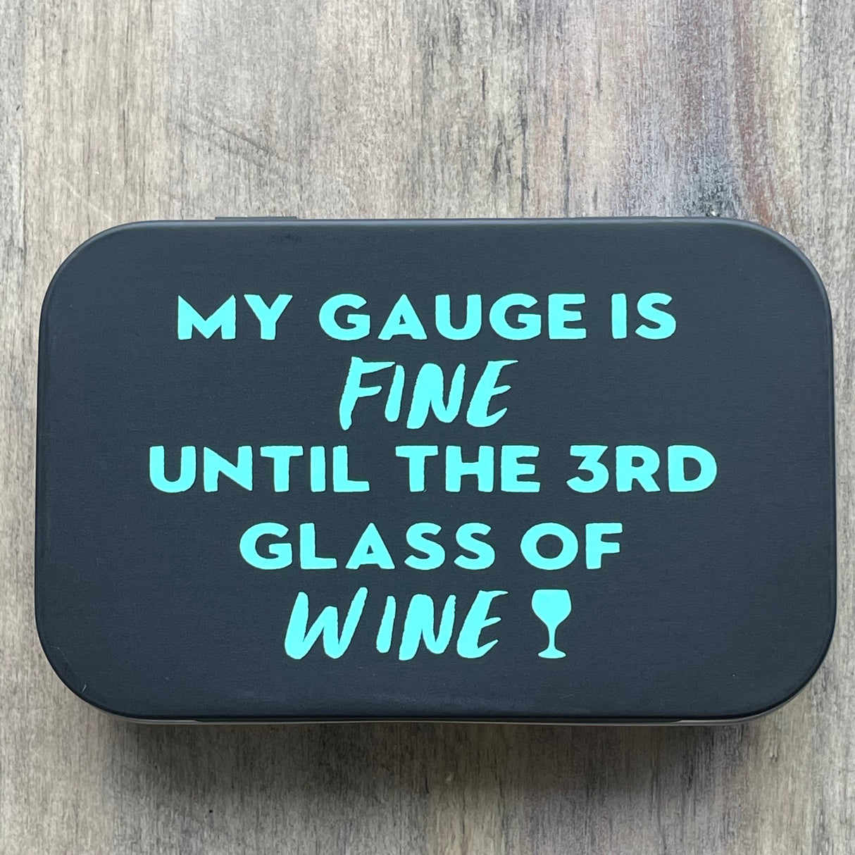 Notions Tin | My Gauge Is Fine