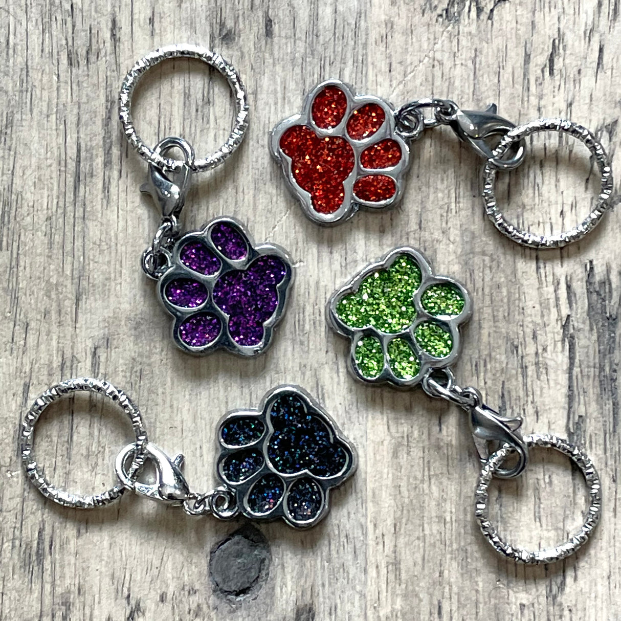 Southpaw Stitch Markers | Pawesome