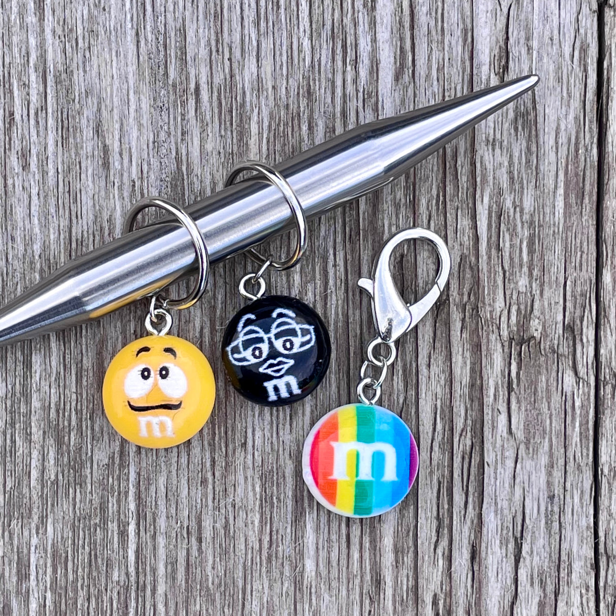 Southpaw Stitch Markers | M&M's