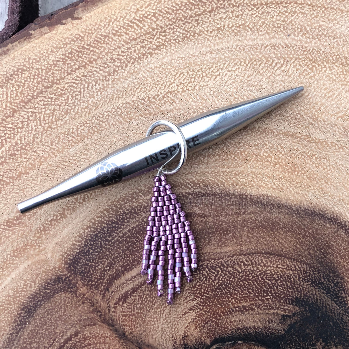 Hand Beaded Stitch Marker