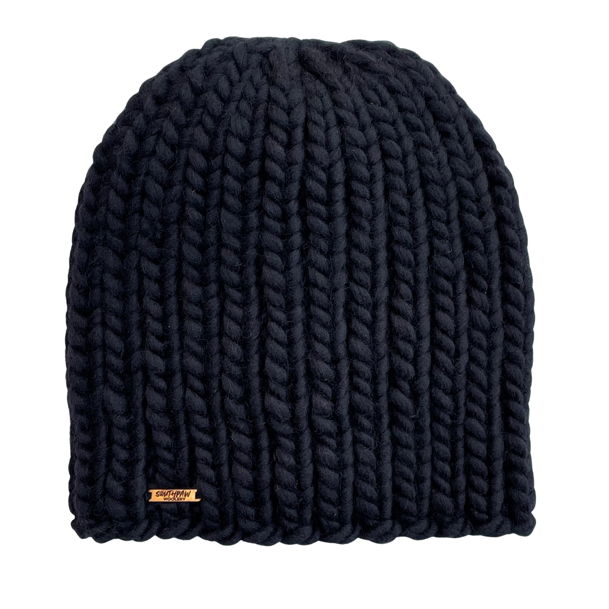 Basic Black | Adult Merino Wool Hat