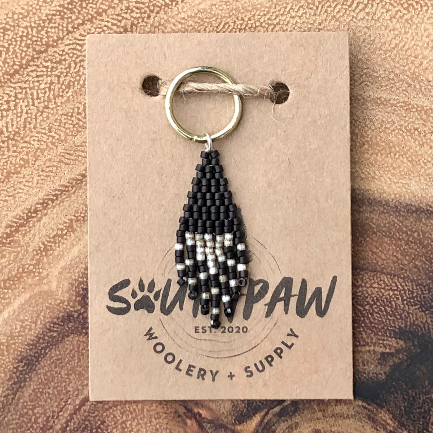 Hand Beaded Stitch Marker