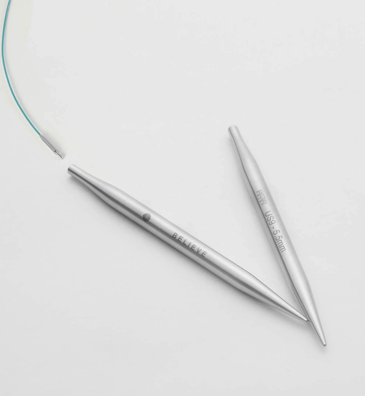 Interchangeable Circular Needle Tips 5" – US size 17 (12mm)