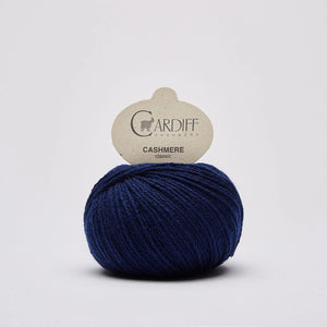 Cardiff Cashmere | Classic | Indaco (638)