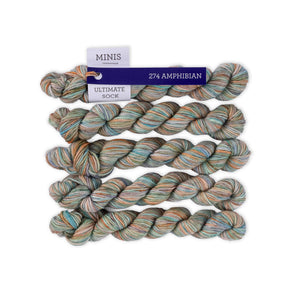 Malabrigo Ultimate Sock Minis | Amphibian