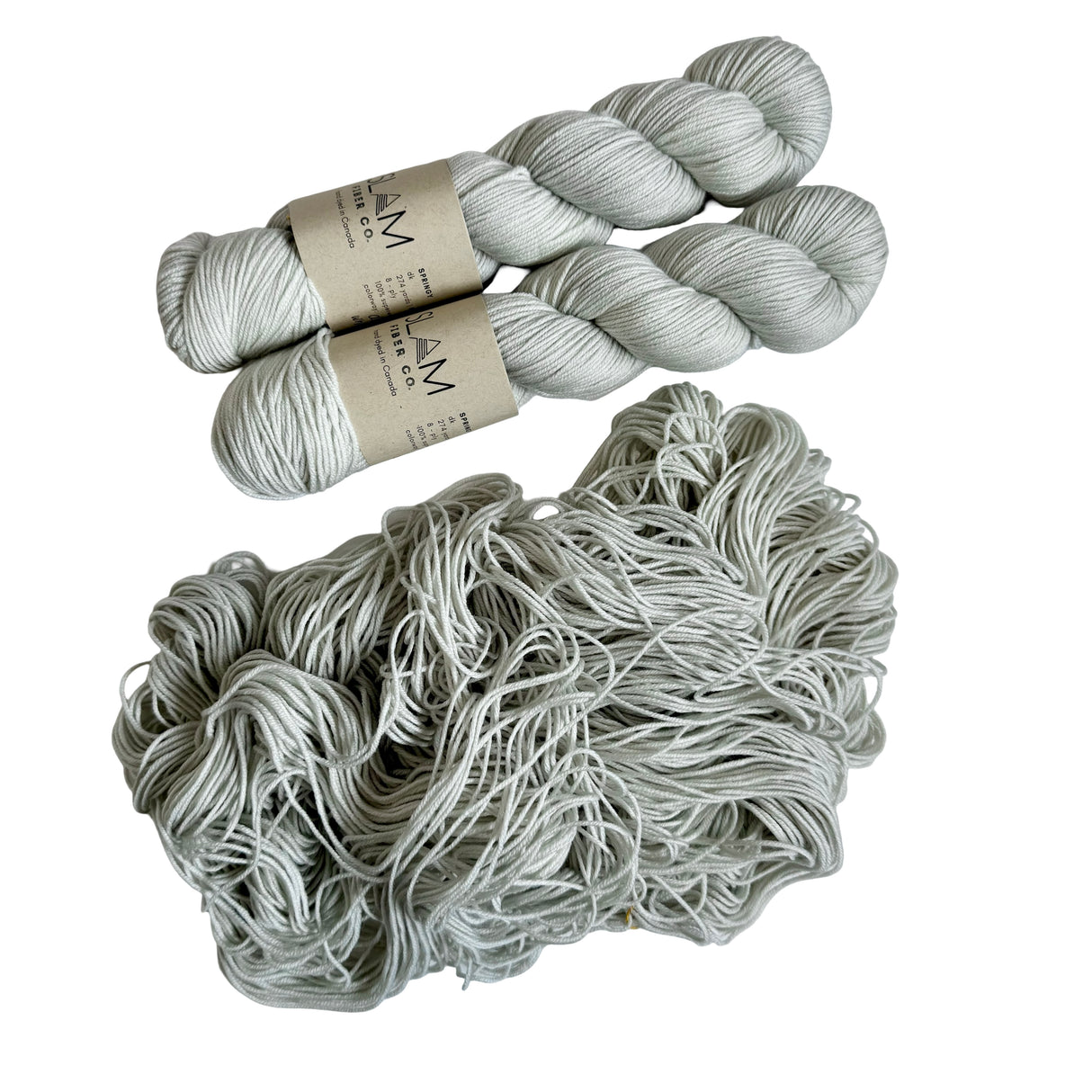 Slam Fiber Co. | Springy DK | Dirty White