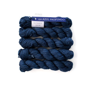 Malabrigo Ultimate Sock Minis | Azul Profundo
