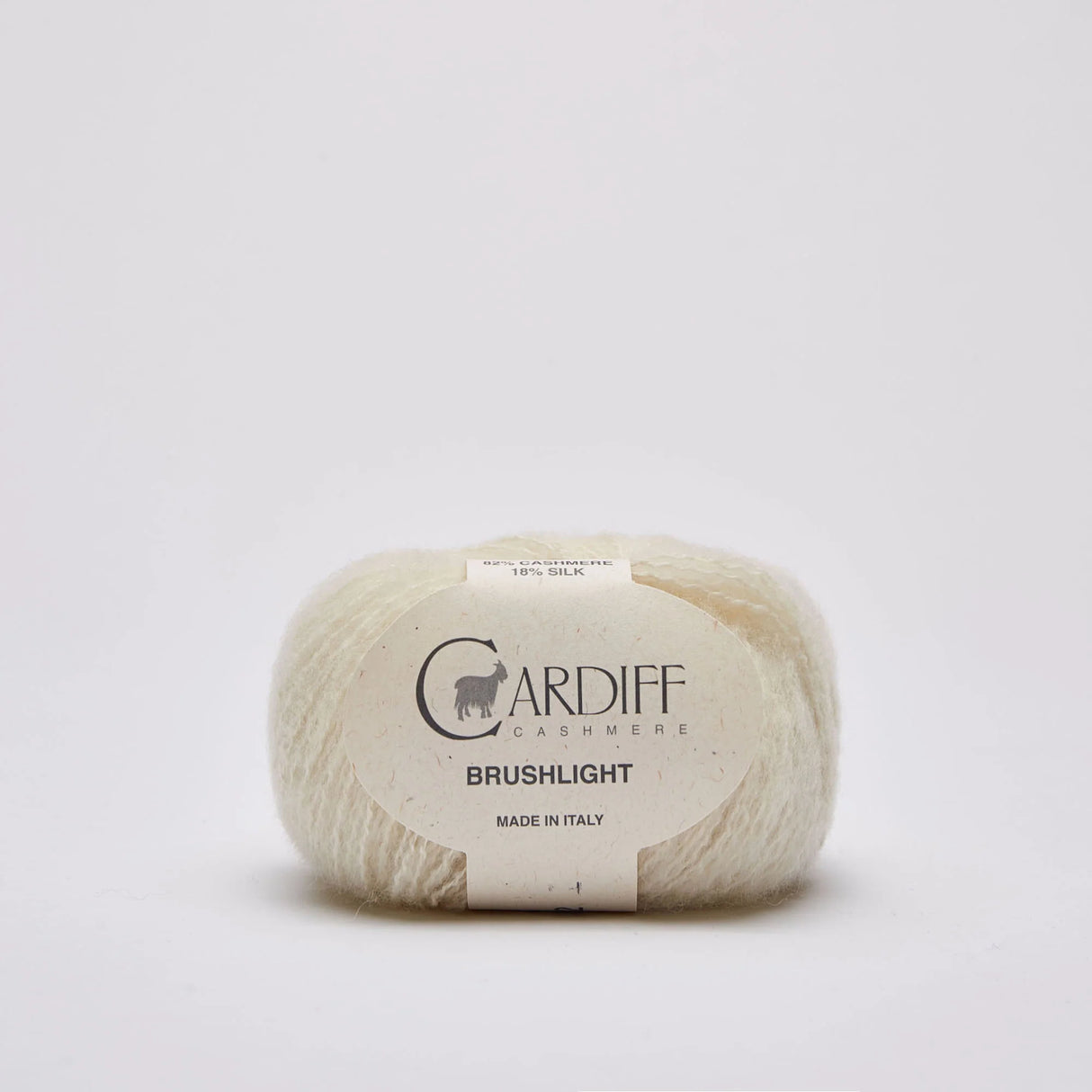 Cardiff Cashmere | Brushlight | White (101)