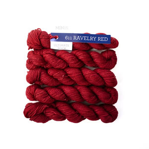 Malabrigo Ultimate Sock Minis | Ravelry Red
