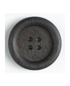 Button | Dark Wood
