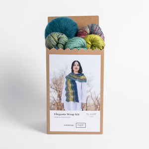 Malabrigo Holiday Kit | Elegante Wrap