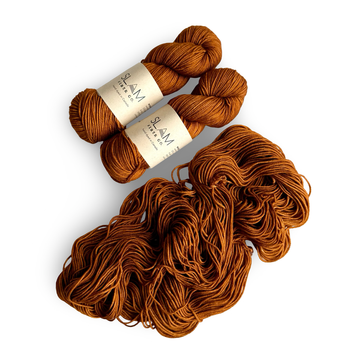 Slam Fiber Co. | Worsted | Rust