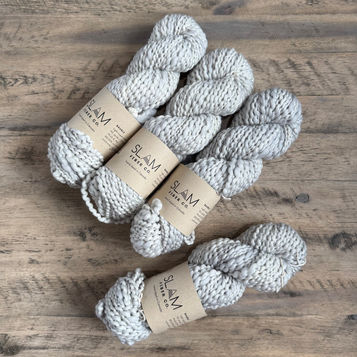 Slam Fiber Co. | Bauble | Dirty White