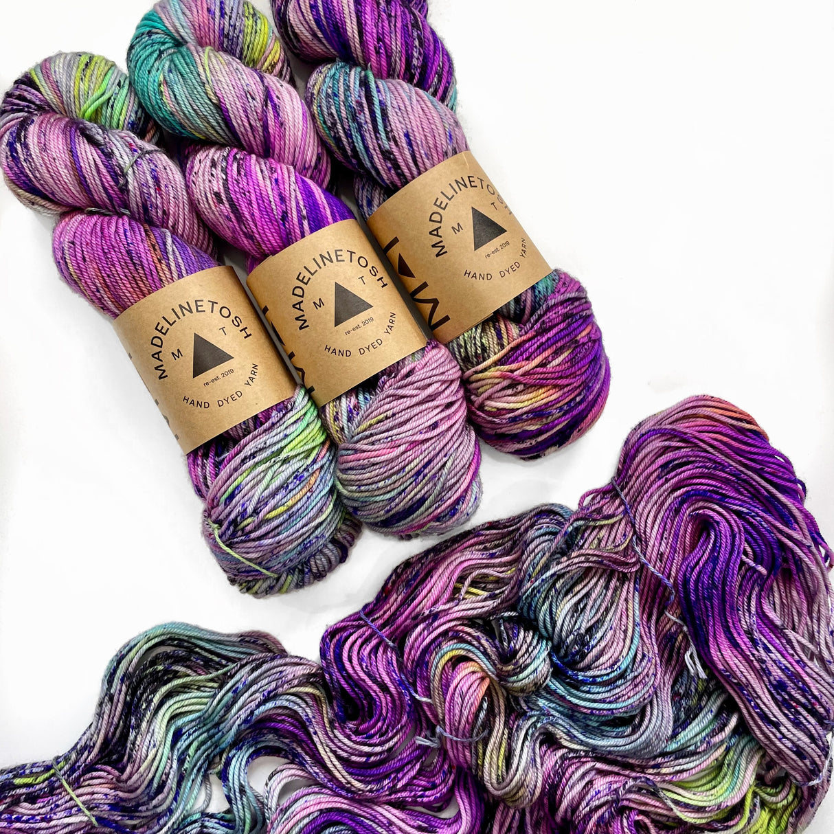 Madelinetosh Vintage | Rebel Rainbow Rider