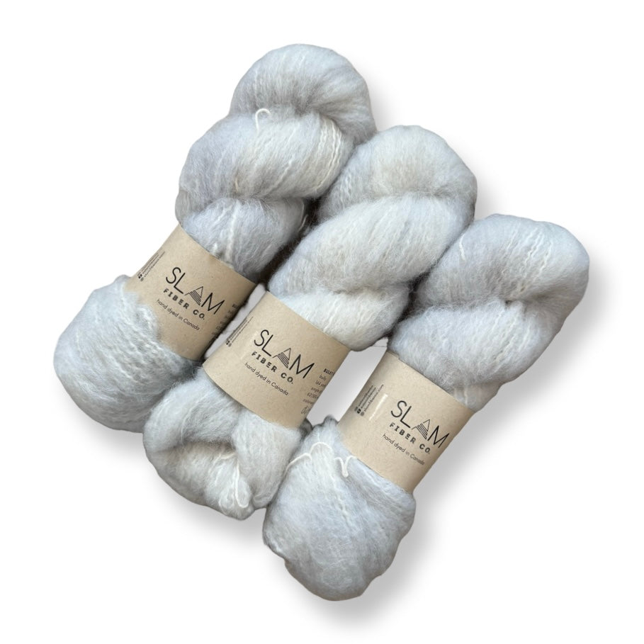 Slam Fiber Co. | Bulky Fluff | Dirty White