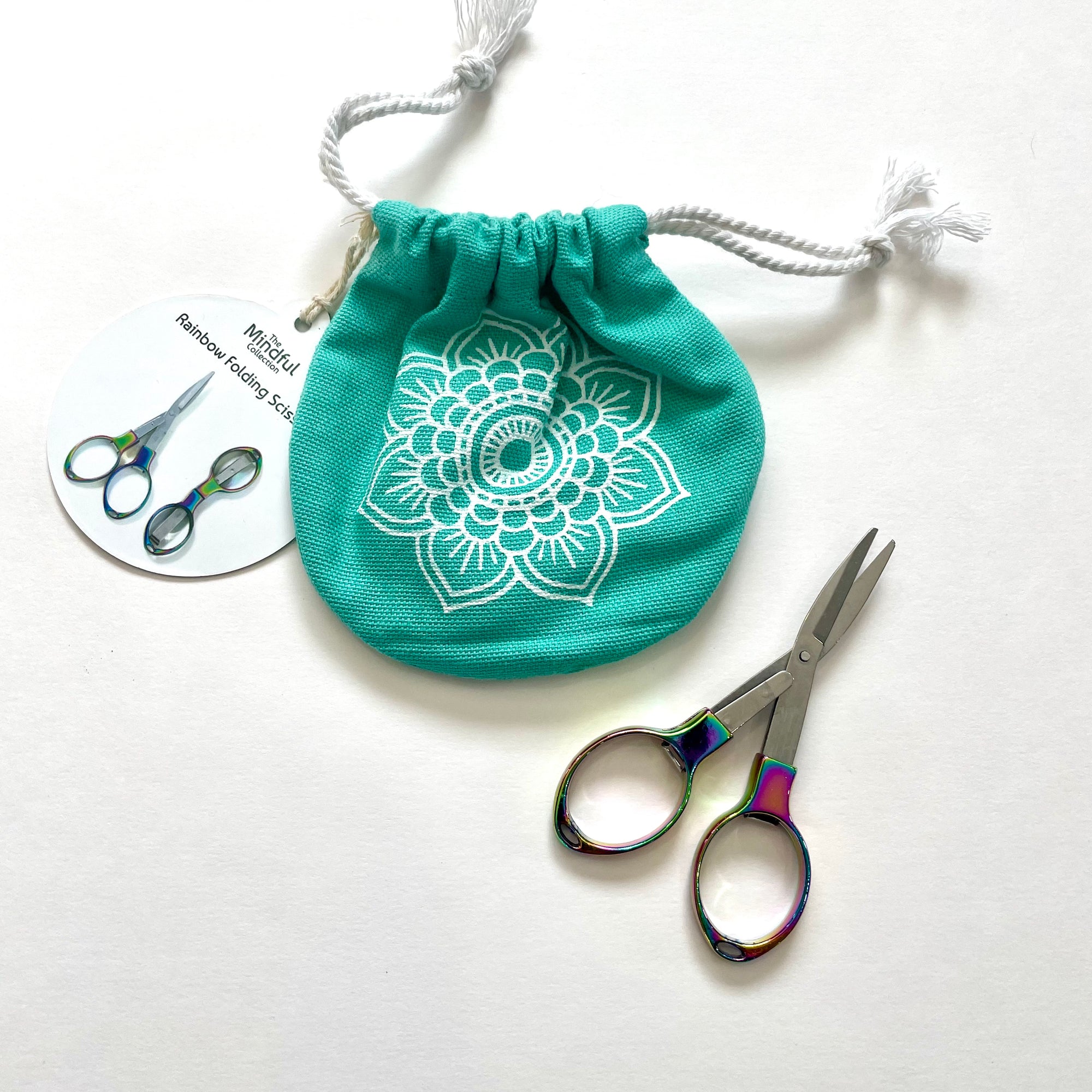 Knitter’s Pride Mindful Collection | Rainbow Folding Scissors
