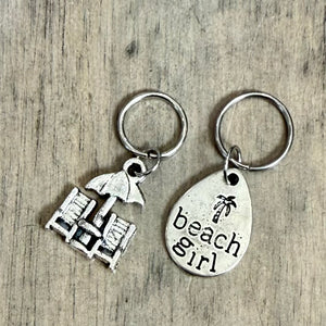 Southpaw Stitch Markers | Beach Girl