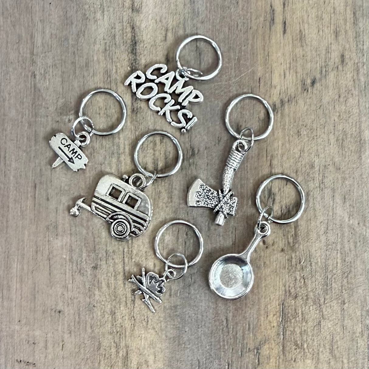 Southpaw Stitch Markers | Camp Rocks