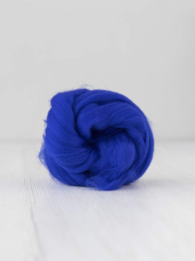 Dyeing House Gallery | Wool Roving 50g | 80’s Collection | Peacock
