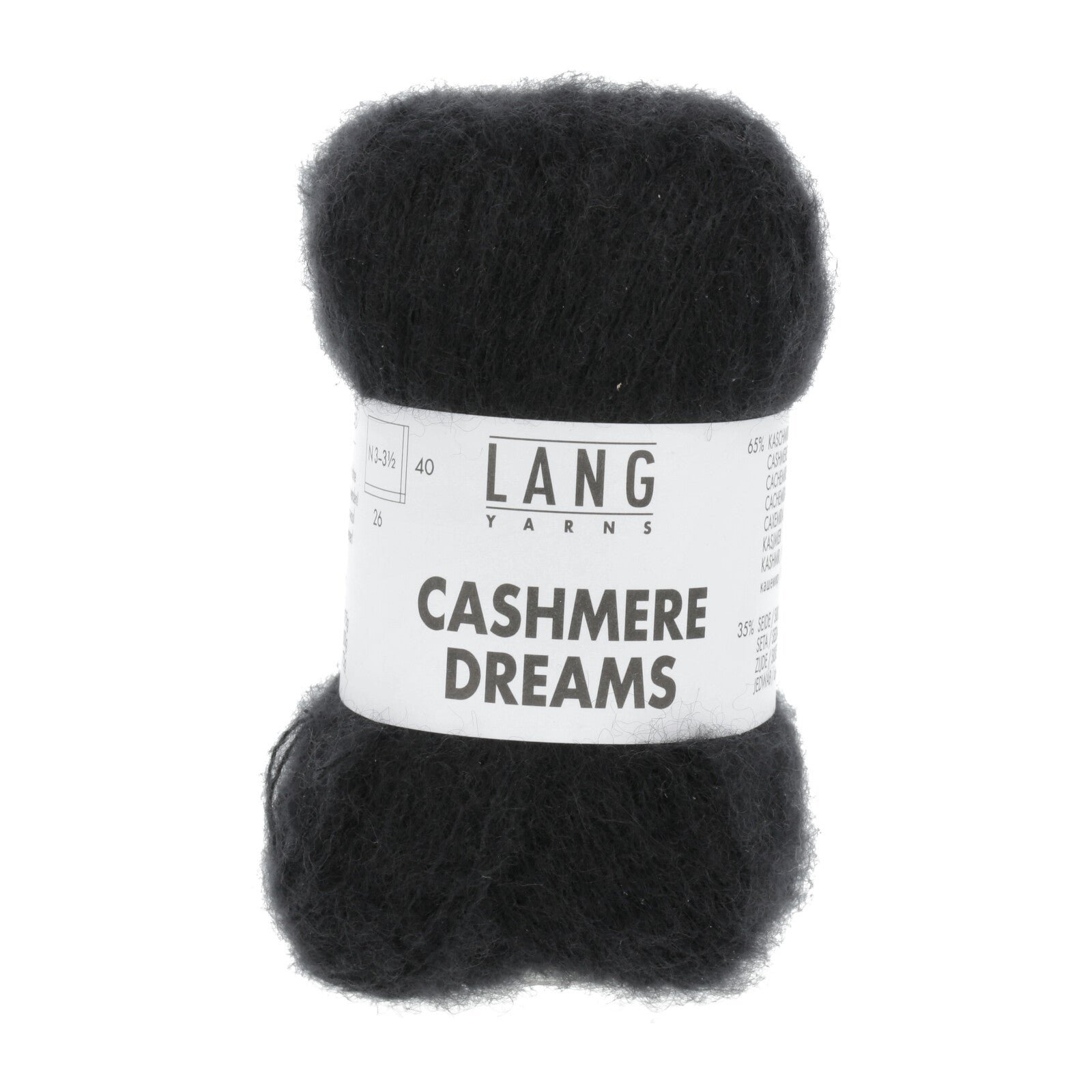 Lang Yarns | Cashmere Dreams | Black