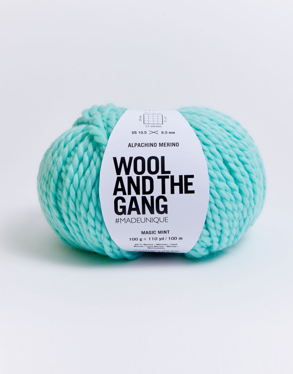 Wool & The Gang | Alpachino Merino| Magic Mint