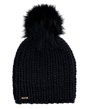 Basic Black | Adult Merino Wool Hat