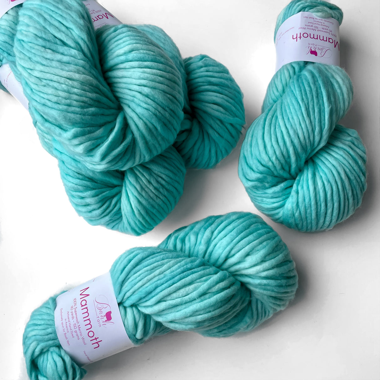 Baah Yarn | Mammoth | Dance Teal Dawn