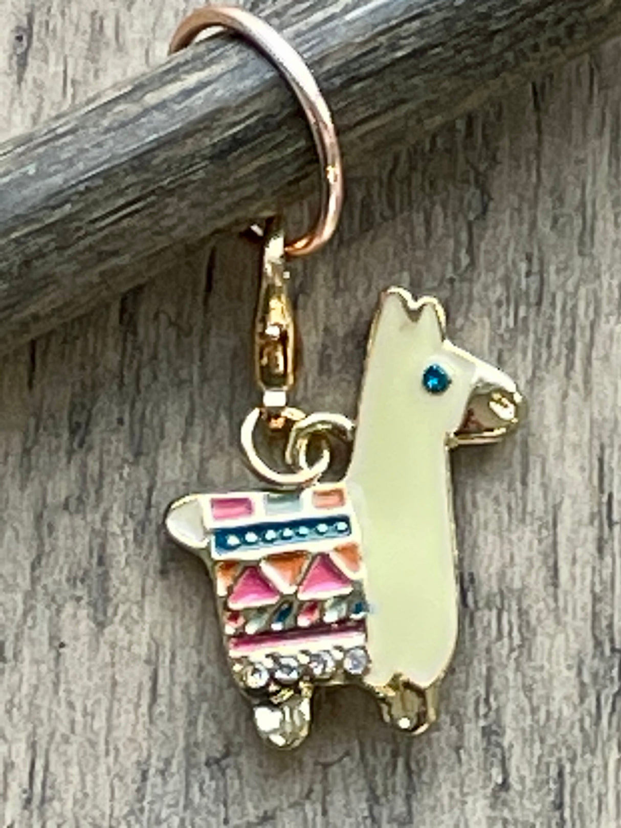 Southpaw Stitch Markers | Llama Love