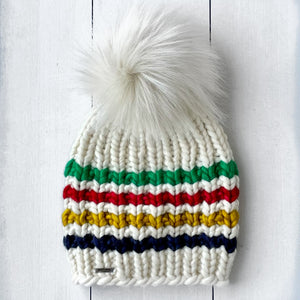 Trader's Toque | Iconic Stripes |  Merino Wool Hat