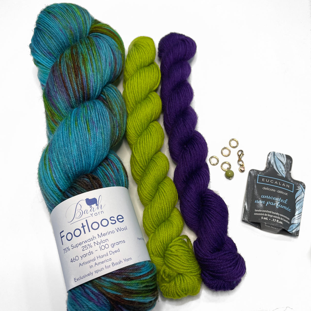 Baah Yarn | Footloose Sock Kit