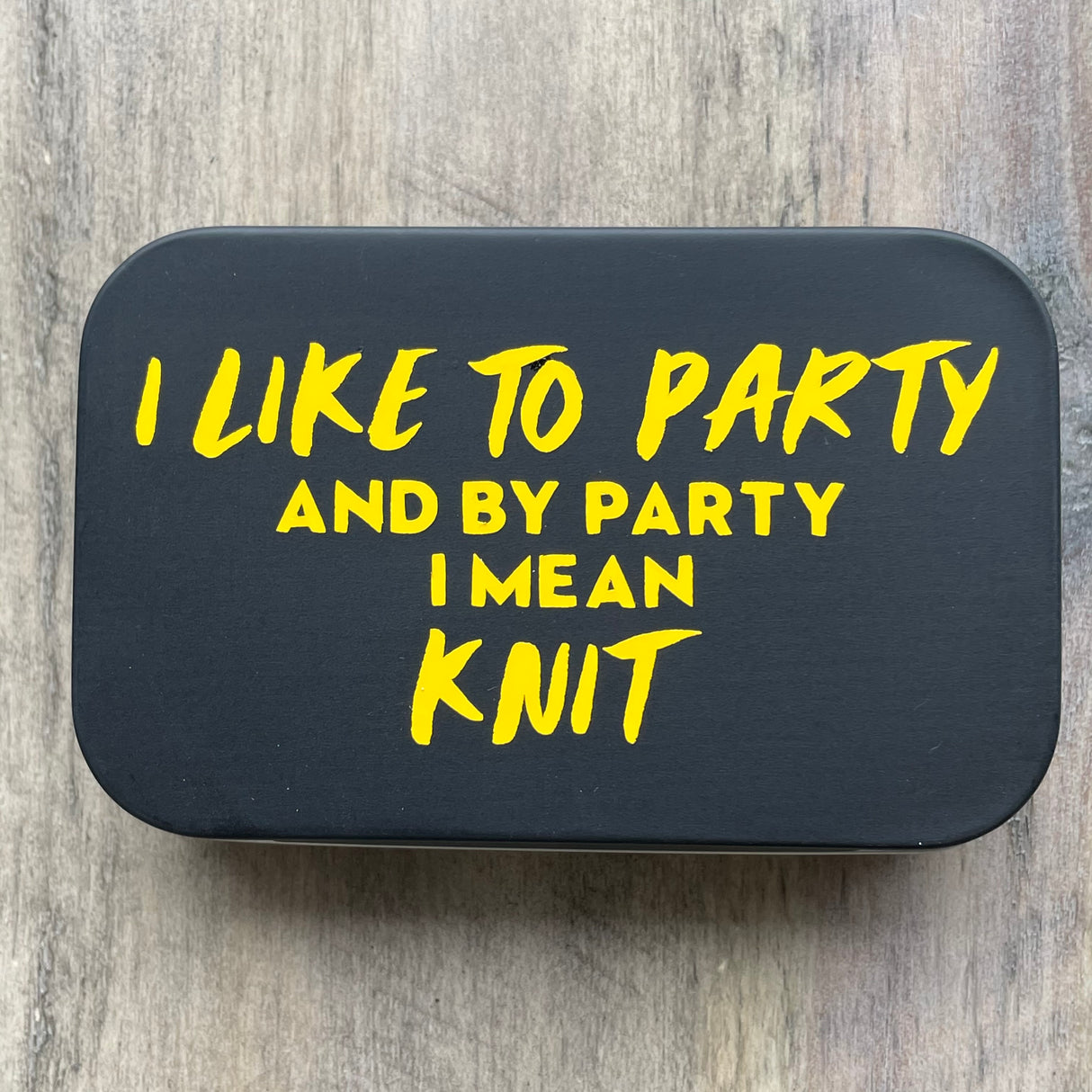 Notions Tin | I Like To Party