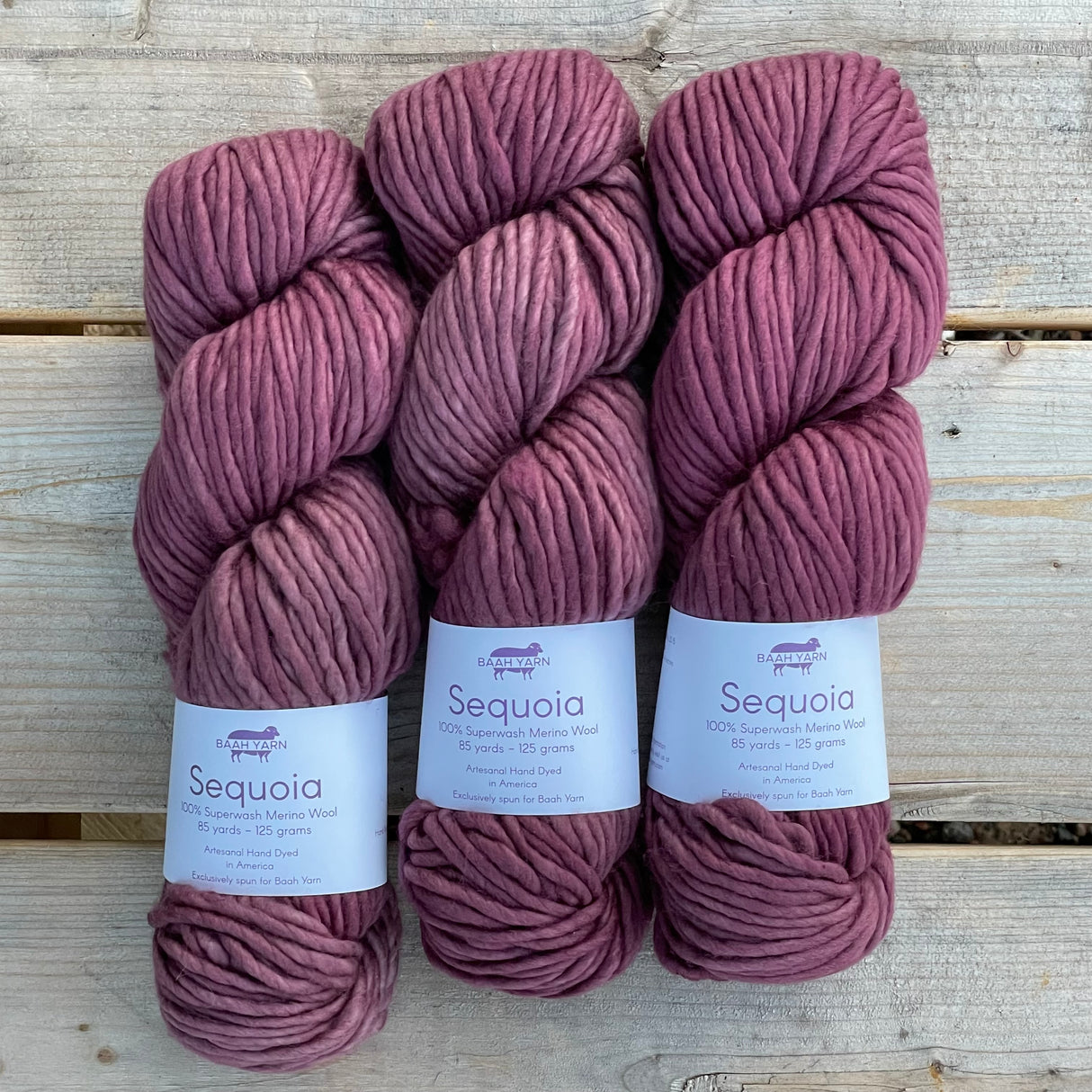 Baah Yarn Sequoia | On The Mauve